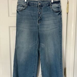 Time and Tru Denim Flare Jeans Size 18
